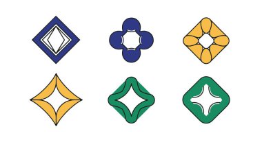 Elmas Şekli veya İsim Yumuşak Dinamik ton çizimi