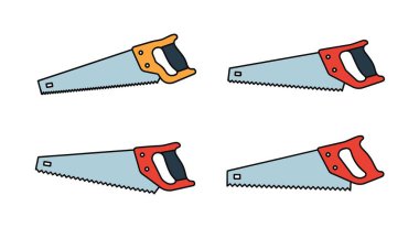 El Testere Çizgisi Sanat Sanatı Yaratıcı Renk Çizimi