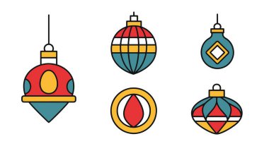 El yapımı süs, en az kalın renk çizimi