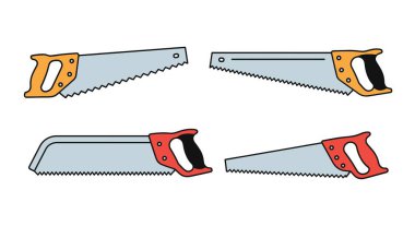 El Testere Çizgisi Sanatı Modern soyut çizim