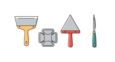 Çizgi Çizgisini Renkli Dijital Renkle