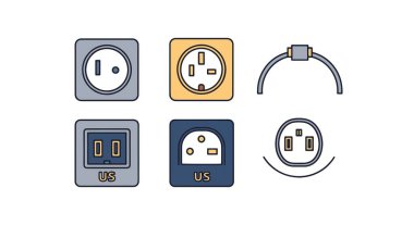 Soket Outlet Hattı soyut modern