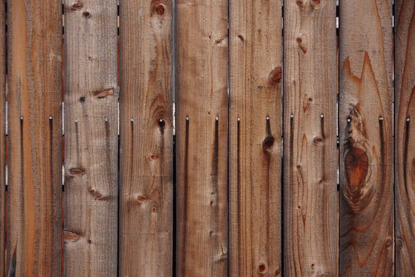 Gros Plan Plein Cadre Vue Coupe Une Clôture Planches Bois — Photo