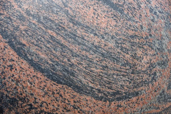 Full Frame Close View Brown Gray Marbled Granite Stone Surface — Stock Photo, Image