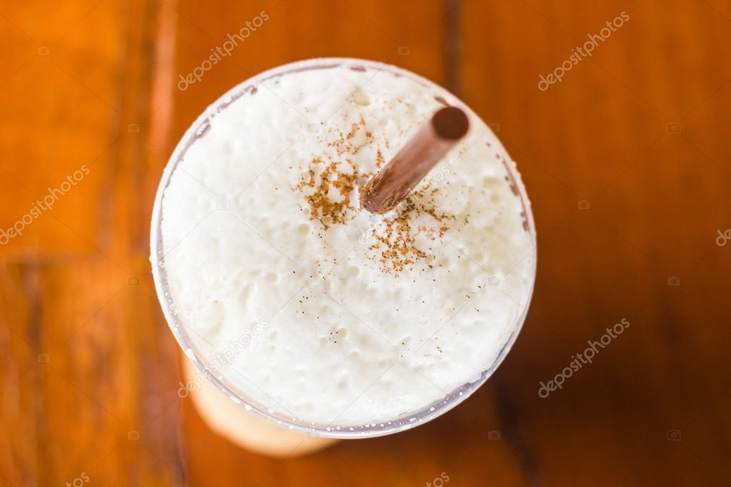 Iced blended cappuccino