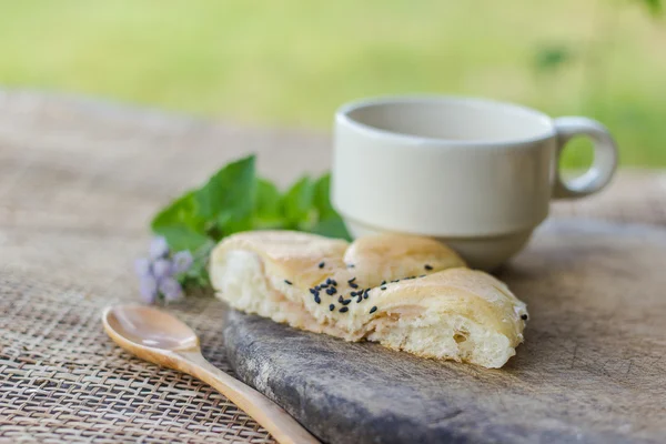 Frukost kaffe — Stockfoto