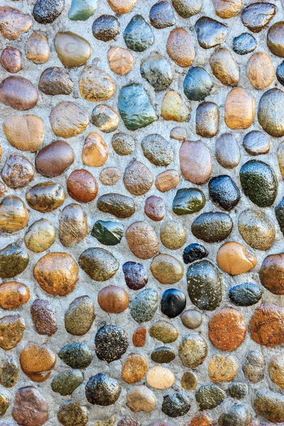 Los suelos de piedra de guijarro, texturas de fondo — Foto de Stock