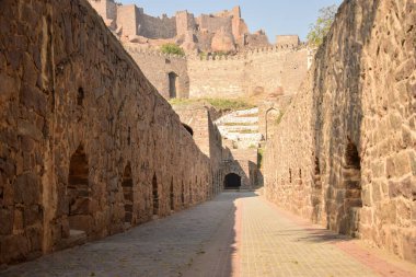 Hyderabad Hindistan 'daki Tarihi Yedi Mezarın Güzel Mimarisi