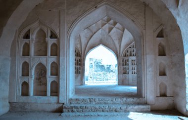 Tarihi Fort Stone Duvarı Koridoru Stok Fotoğrafçılık Resmi