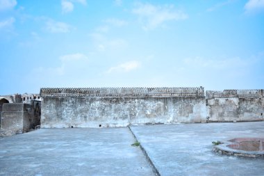 Hindistan 'daki Golconda Fort Varanda Bölgesi Stok fotoğrafı