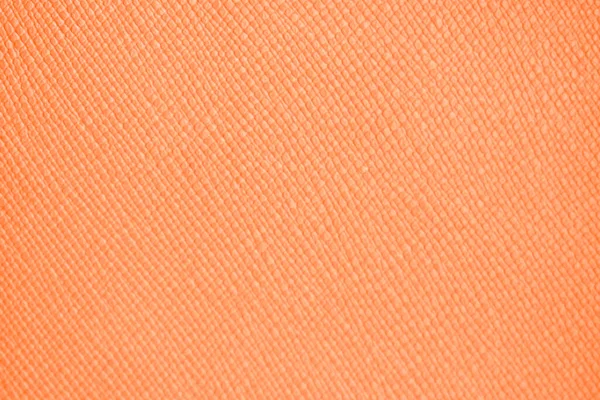 Color Naranja Cuero Suave Textura Fondo Stock Fotografía Imagen —  Fotos de Stock