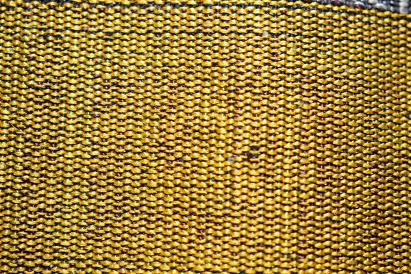 Detail Dork Yellow Color Texture Fabric Tuch Hintergrund Aktienfoto — Stockfoto