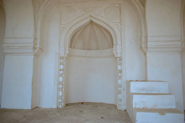 Hyderabad Telangana Hindistan Daki Golkonda Kalesi Ndeki Eski Cami Mescidi — Stok fotoğraf