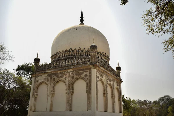 Hyderabad Yedi Mezarı Hindistan Sultanı Quli Kutub Mulk Mezarı 1543 — Stok fotoğraf