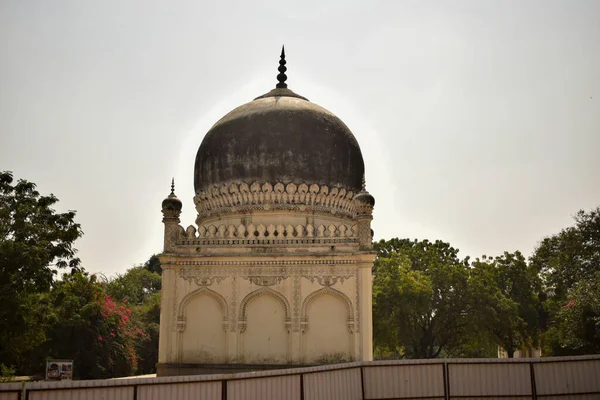 Sept Tombes Hyderabad Inde Tombe Sultan Quli Qutb Mulk Été — Photo