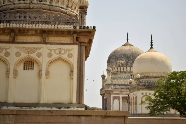 Tumba Del Sultán Quli Qutb Mulk Fue Construida 1543 Siete —  Fotos de Stock