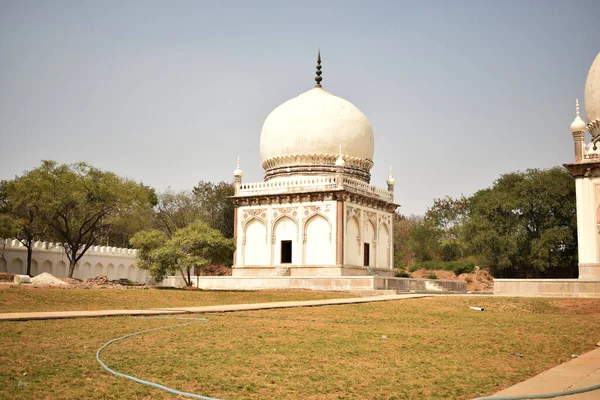 Sept Tombes Hyderabad Inde Tombe Sultan Quli Qutb Mulk Été — Photo