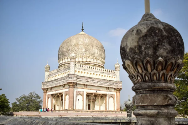 Sultan Quli Kutub Mulk Mezarı 1543 Yılında Inşa Edildi Yedi — Stok fotoğraf