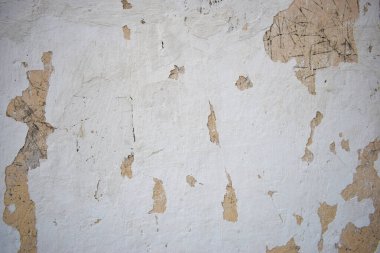 Sert Grunge Vintage ışığı Soyulmuş Çimento Duvarı Arkaplanı Uzaklaşıyor