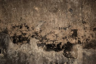 Eski Kalıntılar Çimento Soyulmuş Arkaplan Fotoğrafı Duvar dokusu