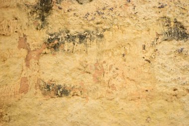 Sert Grunge Vintage, sarı Çimento, Çimento, Arka plan Sıkıntılı, Kirli Eski Doku