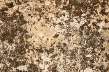 Kaba Grunge Vintage açık gri Soyulmuş Çimento Duvarı Arka planı Sıkıntılı, Eski Kirli Doku