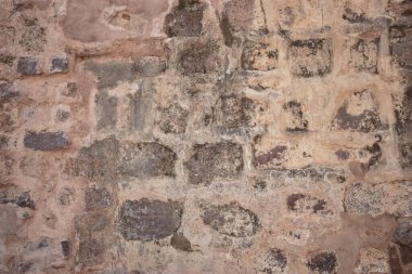 Kaba Grunge Vintage açık gri Soyulmuş Çimento Duvarı Arka planı Sıkıntılı, Eski Kirli Doku