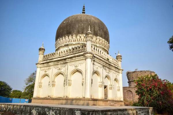 Tumba Del Sultán Quli Qutb Mulk Fue Construida 1543 Siete —  Fotos de Stock