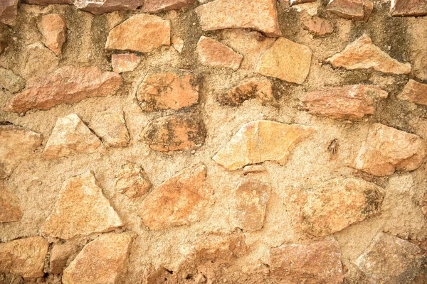 Rude Grunge Vintage Jaune Clair Peeled Cement Wall Arrière Plan — Photo