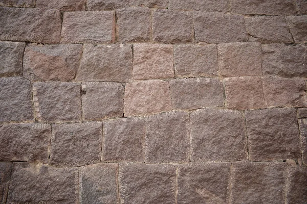 Gamla Fort Rock Stone Wall Textur För Bakgrund Smutsiga Gamla — Stockfoto