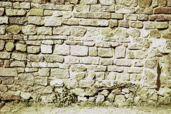 Vecchio Fort Rock Stone Big Wall Texture Sfondo Dirty Old — Foto Stock