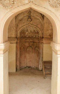 Antik İslami Mimari Sanatlar Kemer ve Duvarlar Koridorlarında