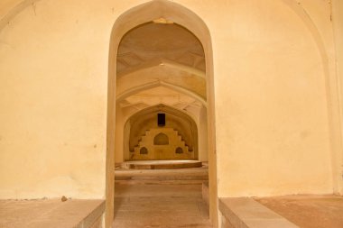 Antik İslami Mimari Sanatlar Kemer ve Duvarlar Koridorlarında