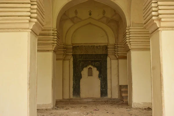 Islamic Architectural Art Arch Walking Corridors — Stock Photo, Image