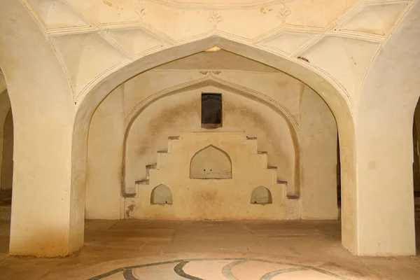 Ancient Old Islamic Architectural Arts Arch Walls Corridors — Stock Photo, Image