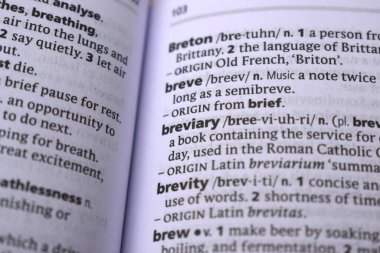 İngilizce Sözlük Sayfasını Kelimeyle Kapat - Bitiş