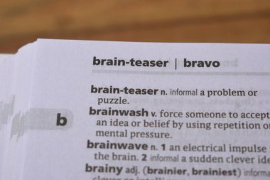 İngilizce Sözlük Sayfasını Sözcükle Kapat - Beyin-oynatıcı