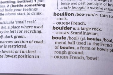 İngilizce Sözlük Sayfasını Sözcükle Kapat - Kaya