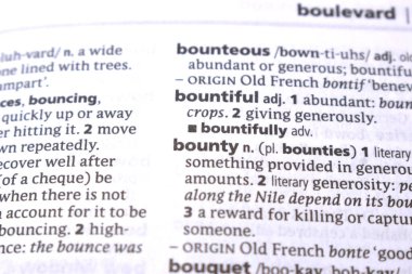 İngilizce Tanımlama Sözlüğü Sayfası - Ödül Sözcüğünün Kapalı Sayfası