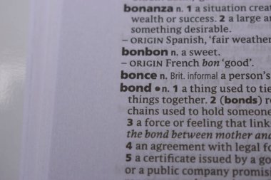 İngilizce Sözlük Sayfasını Sözcükle Kapat - Kemik