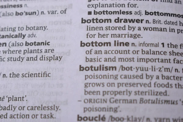 İngilizce Sözlük Sayfasını Kelimeyle Kapat - Sonuç