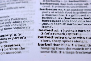 - dikenli kelimenin İngilizce Tanımlama Sözlüğü Sayfasını Kapat