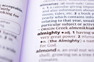 İngilizce Sözlük Sayfasını Kelimeyle Kapat - her şeye kadir