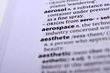 İngilizce Sözlük Sayfası Havacılık Sözcüğüyle Kapat