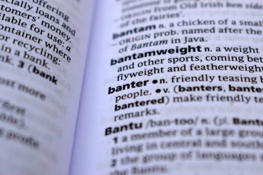 İngilizce Tanımlama Sözlüğü - Şakanın Yazılı Sözcüğünün Kapat Sayfası