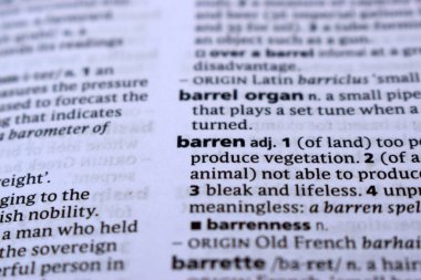 İngilizce Sözlük Sayfası - Kısır Sözcüğüyle Kapat