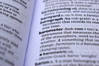 - barometrenin İngilizce Tanımlama Sözlüğü Sayfasını Kapat