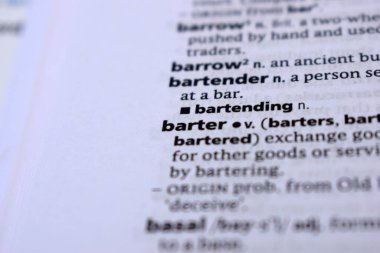 İngilizce Sözlük Sayfasını Kelimeyle Kapat - Takas