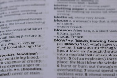 İngilizce Sözlük Sayfasını Kelimeyle Kapat - üfle