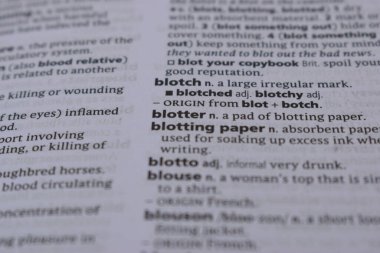 İngilizce Sözlük Sayfasını Sözcükle Kapat - Defter